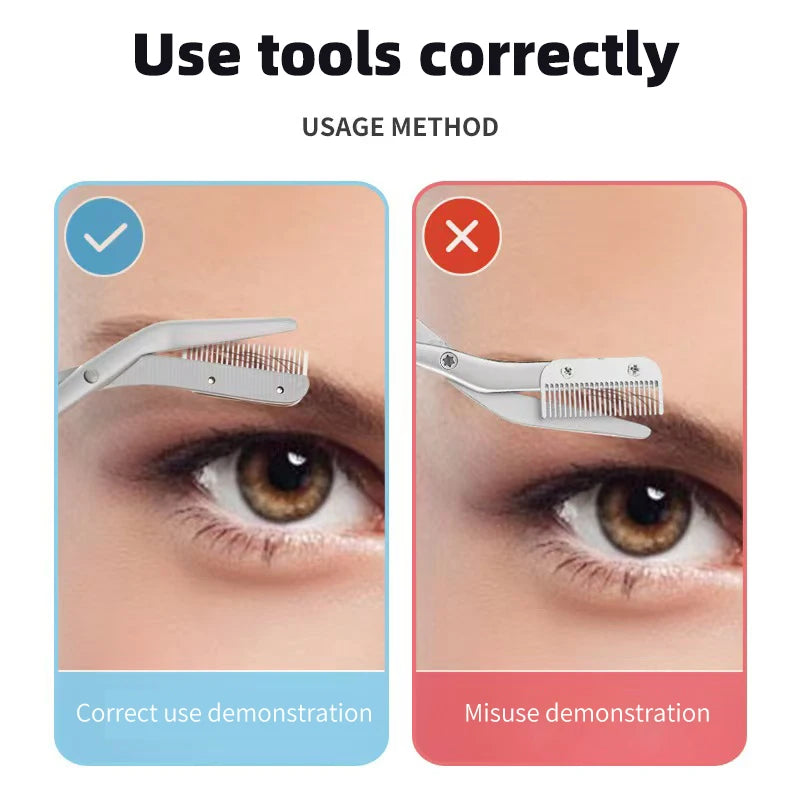 Eyebrow Scissors For Men And Women Makeup Tools