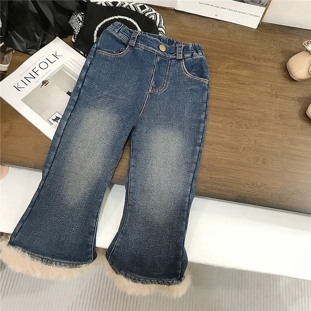 Winter Children Girls 2PCS Clothes Set
