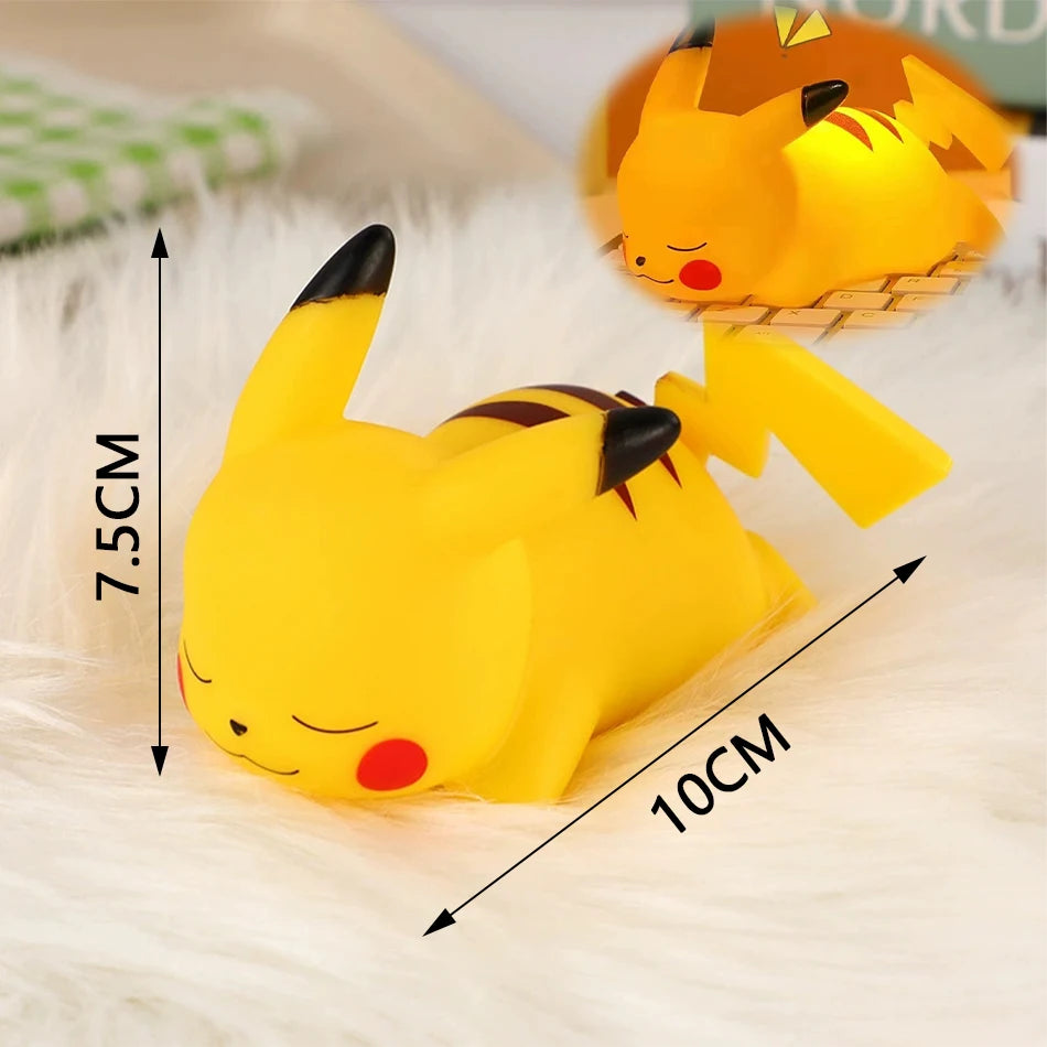 Pikachu Night Light Cute Anime Soft Light