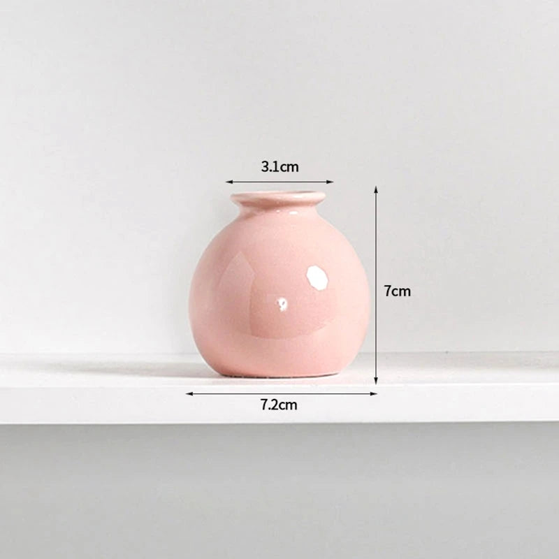 Nordic Ceramic Vase Creative Flower Vases for Wedding Decoration