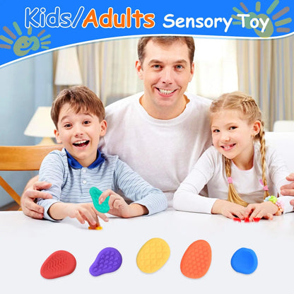 Sensory Stone For Children Both Adults Cure For ADHD Focus Relieve Anxiety Relax Autism Treatment