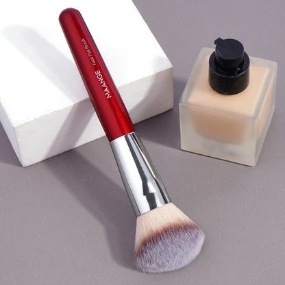 Angle Foundation Makeup Brush Concealer Blush Blending Soft Dense Hair Brush