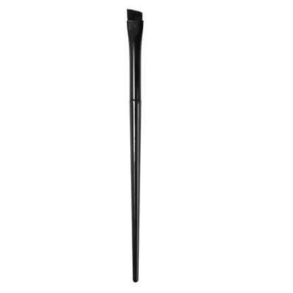Eyeliner Eyebrow Brush Angled Flat Head Fiber Hair Brow Contour Eyeliner