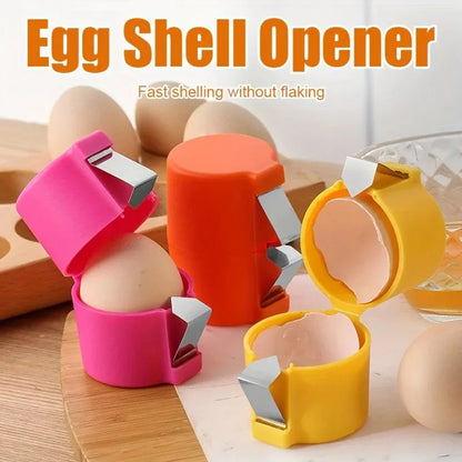 Portable Egg Opening Machine Quick Egg Beater Kitchen Egg Sheller Kitchen Accessories