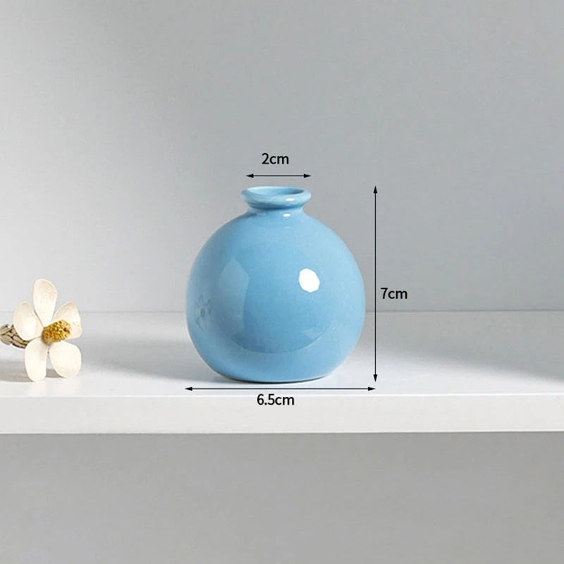 Nordic Ceramic Vase Creative Flower Vases for Wedding Decoration