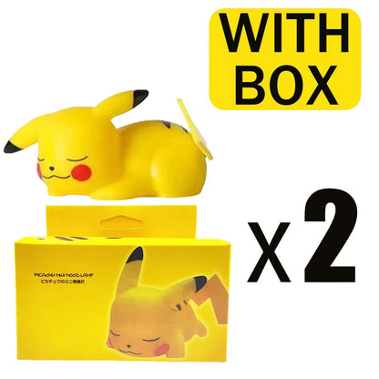 Pokemon Pikachu Night Light Glowing Anime Figures Toy