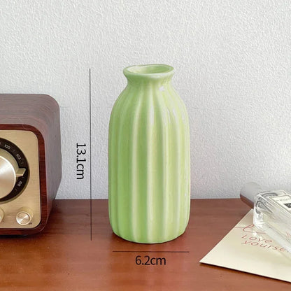 Nordic Ceramic Vase Creative Flower Vases for Wedding Decoration