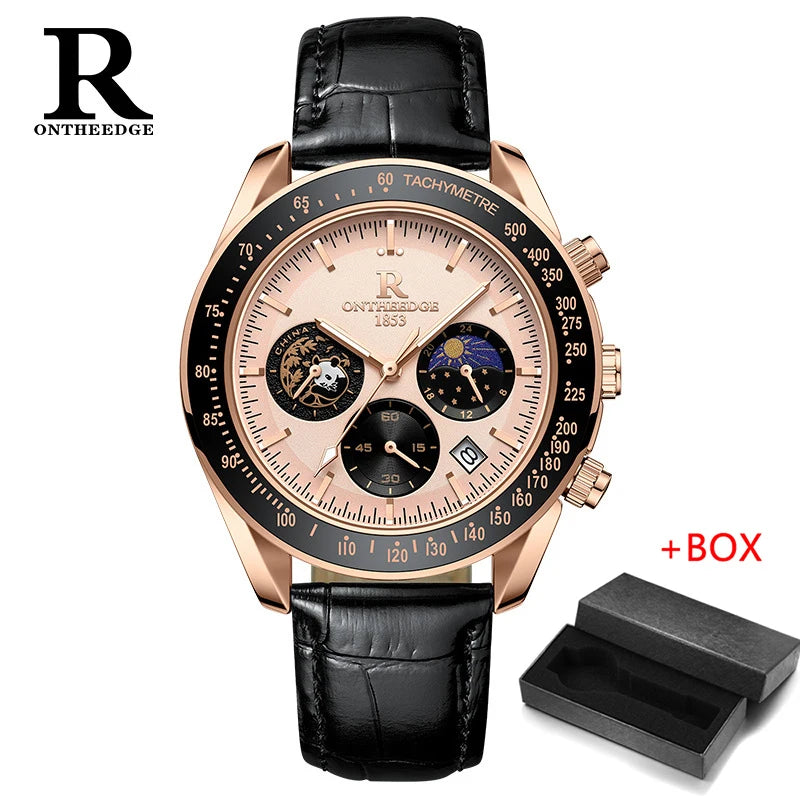 Luxury Man Watch High Quality Waterproof Chronograph Luminous Men's Wristwatch
