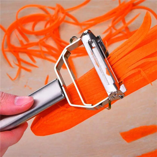 High Quality Stainless Steel Potato Cucumber Carrot Grater Julienne Peeler Vegetables Fruit Peeler