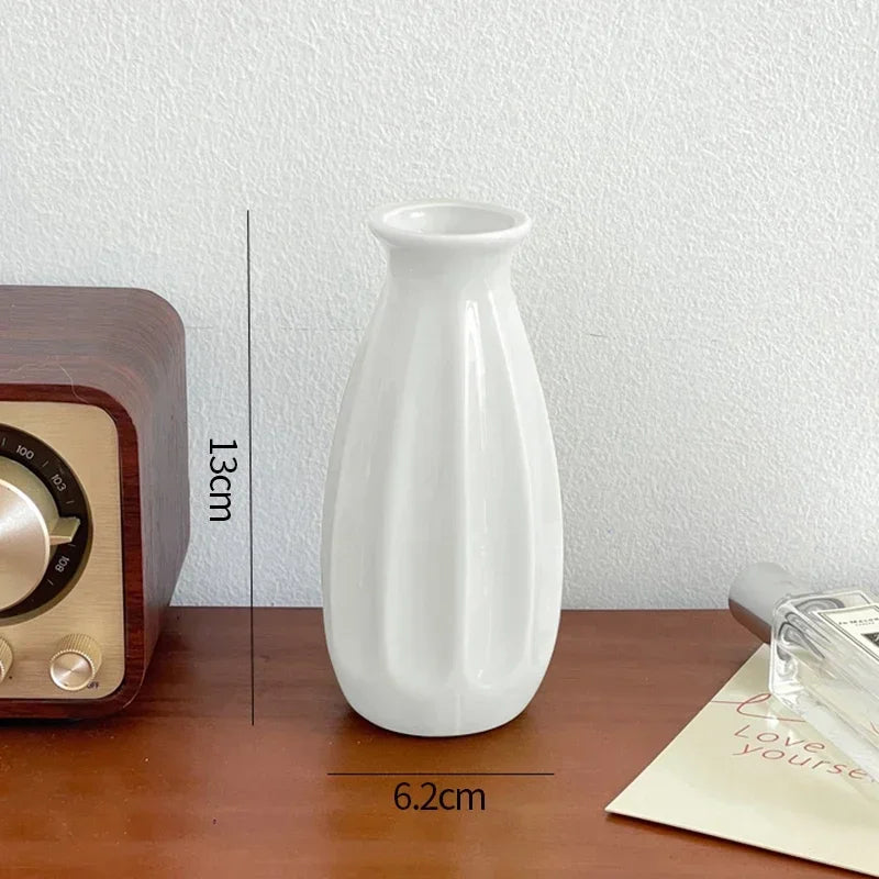 Nordic Ceramic Vase Creative Flower Vases for Wedding Decoration
