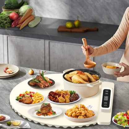 Electric Warming Tray,Household Flexible Silicone Heating Plate