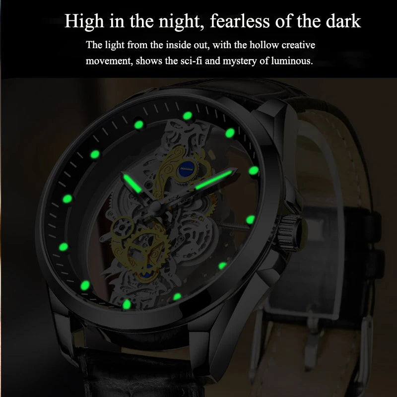 Luxury Men's Business Watches Men Silver Stainless Steel Quartz Watch