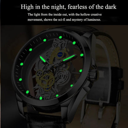 Luxury Men's Business Watches Men Silver Stainless Steel Quartz Watch