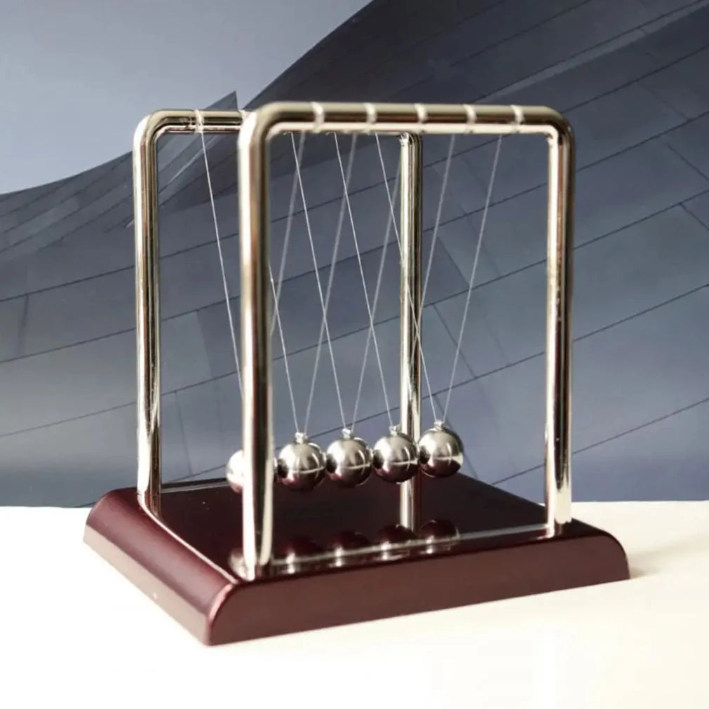 Home Decor Newton's Cradle Metal Pendulum Educational Physics  Ornament