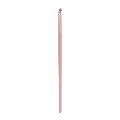 Eyeliner Eyebrow Brush Angled Flat Head Fiber Hair Brow Contour Eyeliner