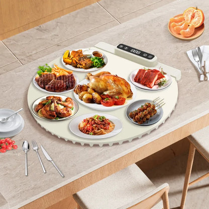 Electric Warming Tray,Household Flexible Silicone Heating Plate