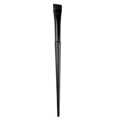 Eyeliner Eyebrow Brush Angled Flat Head Fiber Hair Brow Contour Eyeliner