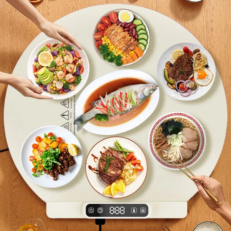 Electric Warming Tray,Household Flexible Silicone Heating Plate