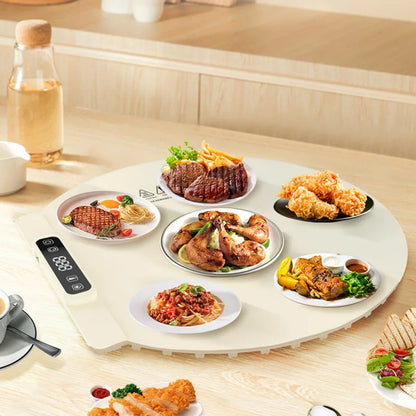 Electric Warming Tray,Household Flexible Silicone Heating Plate