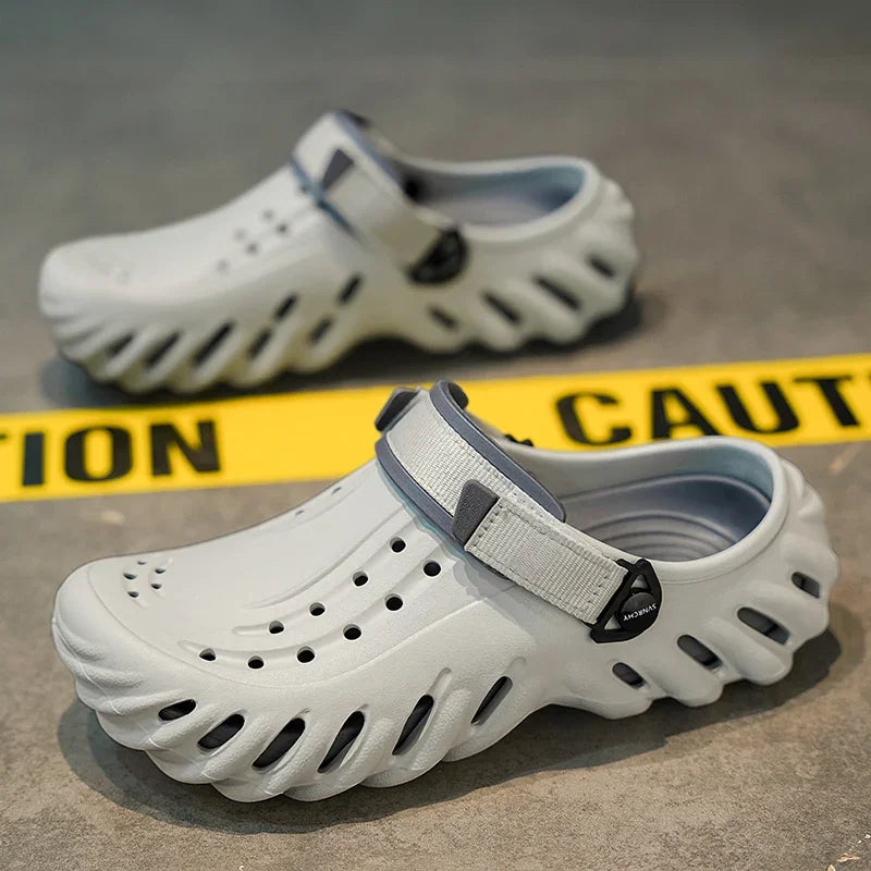 Luxury Man Sandal for Men Brand Men's Shoes 2025