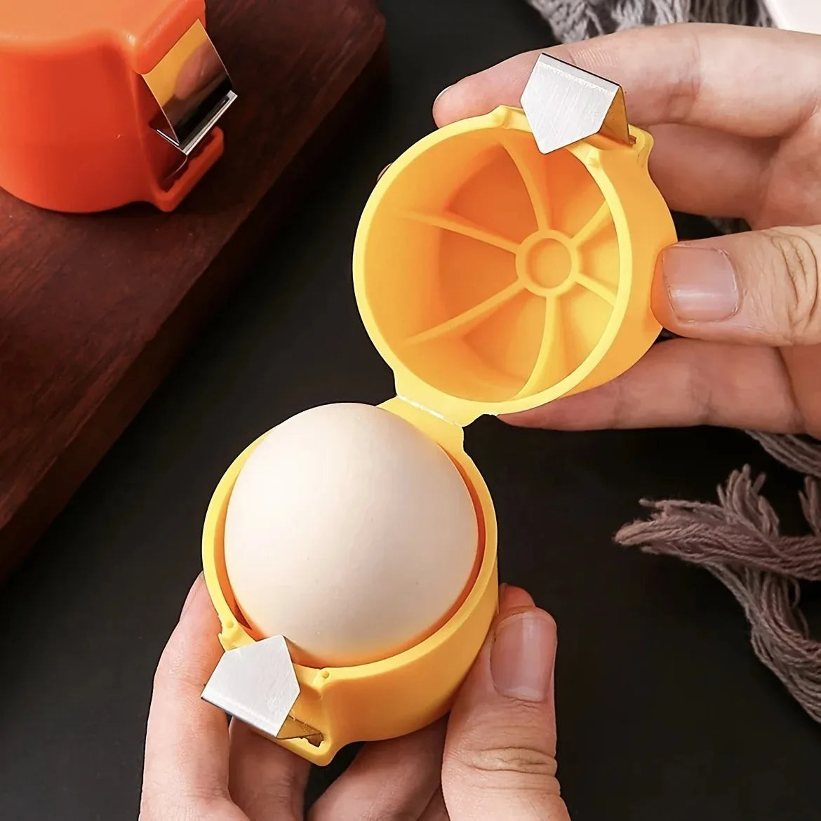 Portable Egg Opening Machine Quick Egg Beater Kitchen Egg Sheller Kitchen Accessories