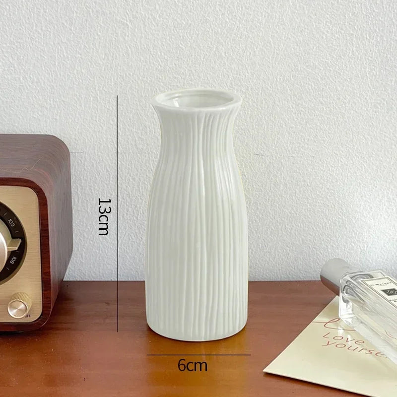 Nordic Ceramic Vase Creative Flower Vases for Wedding Decoration