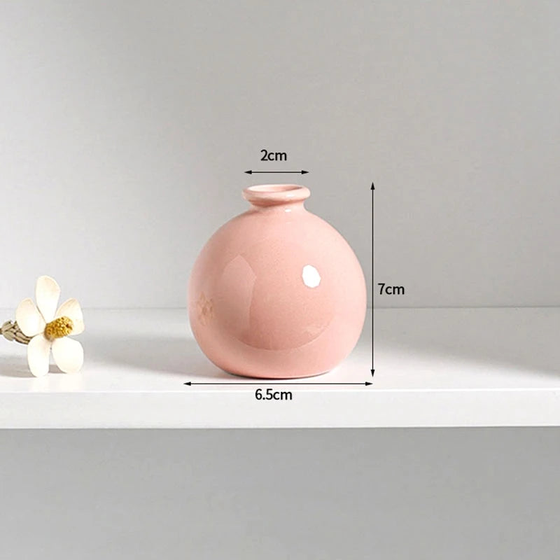 Nordic Ceramic Vase Creative Flower Vases for Wedding Decoration