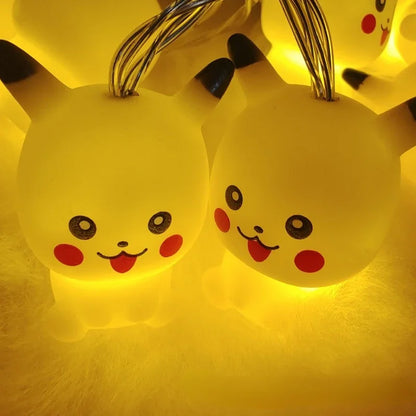 Pikachu Night Light Pendant Doll Led Strip Lights