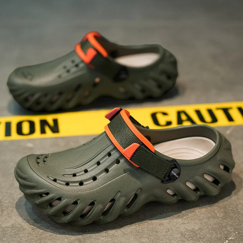 Luxury Man Sandal for Men Brand Men's Shoes 2025