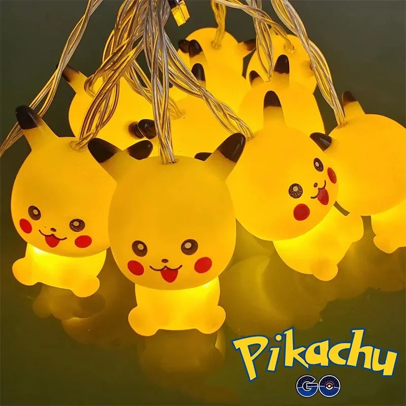 Pikachu Night Light Pendant Doll Led Strip Lights