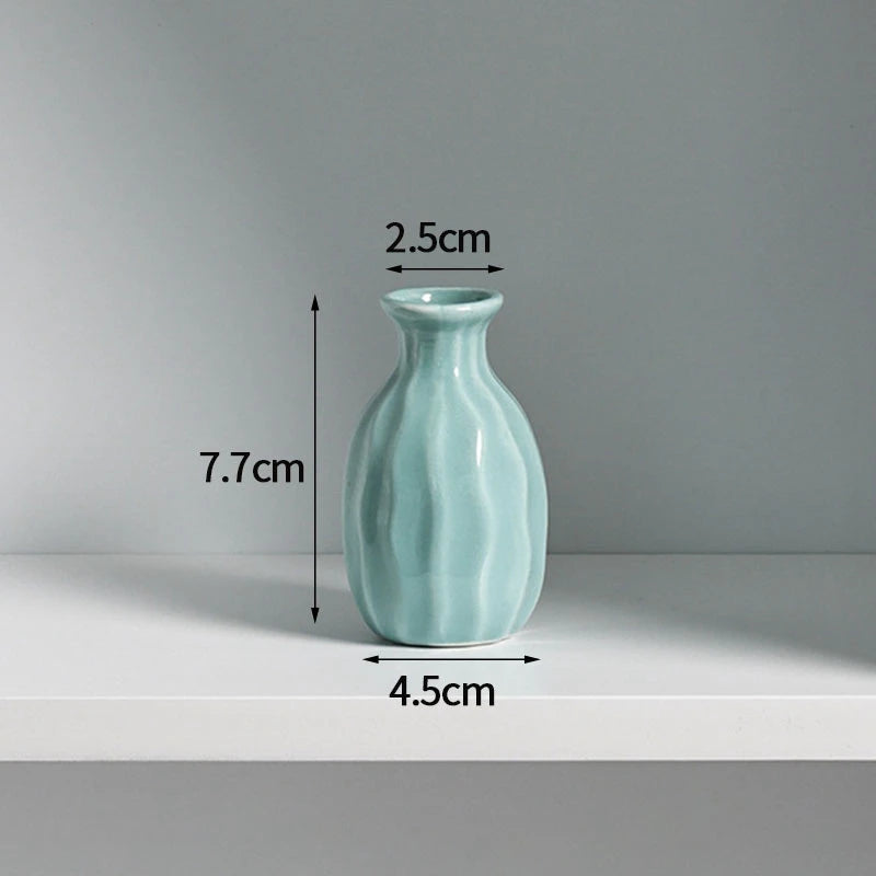 Nordic Ceramic Vase Creative Flower Vases for Wedding Decoration