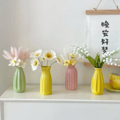 Nordic Ceramic Vase Creative Flower Vases for Wedding Decoration