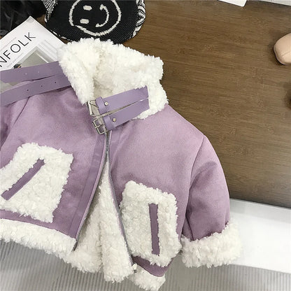 Winter Children Girls 2PCS Clothes Set