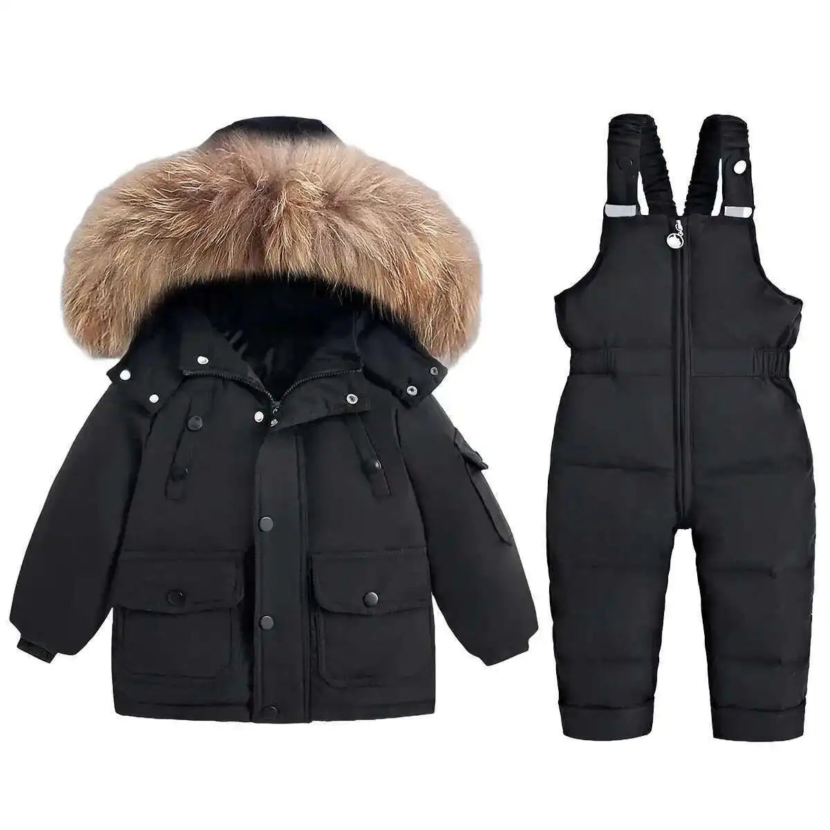 Children clothing Set Winter Warm Down Jacket Jumpsuit Baby Coat parka Boy Snowsuit toddler girl kids clothes infant overcoat