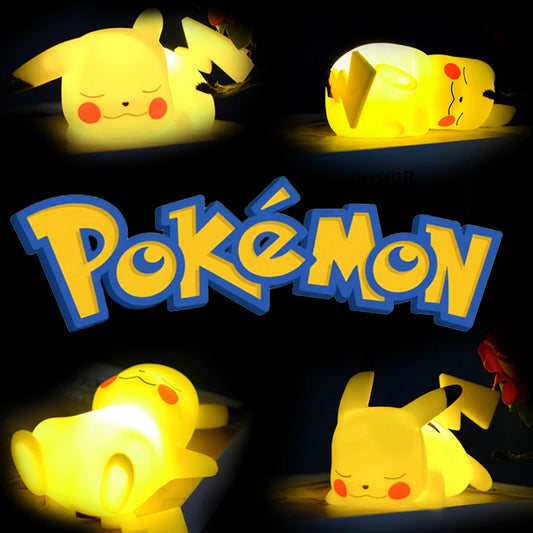 Pokemon Pikachu Night Light Glowing Anime Figures Toy