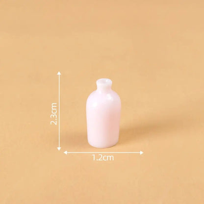 Cute Simulation Color Cat Figurines DIY Gift Small Vase Miniature Decoration