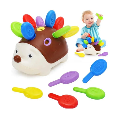 Sensory Hedgehog Toys Toddler Montessori Fine Motor Toys