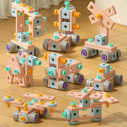 Children's DIY Nut Assembly Toy Set Suitable for Kids
