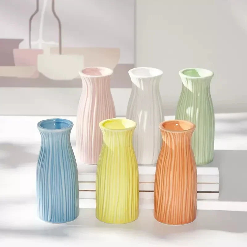 Nordic Ceramic Vase Creative Flower Vases for Wedding Decoration