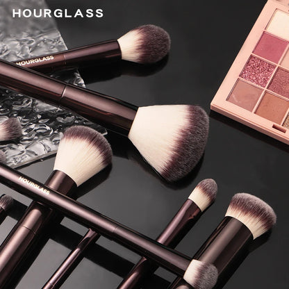 Hourglass Makeup Brush Set & Kit Include Powder Foundation Concealer Lip Blusher