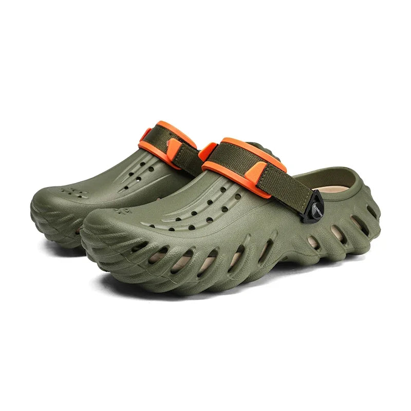 Luxury Man Sandal for Men Brand Men's Shoes 2025