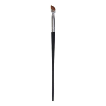Eyeliner Eyebrow Brush Angled Flat Head Fiber Hair Brow Contour Eyeliner