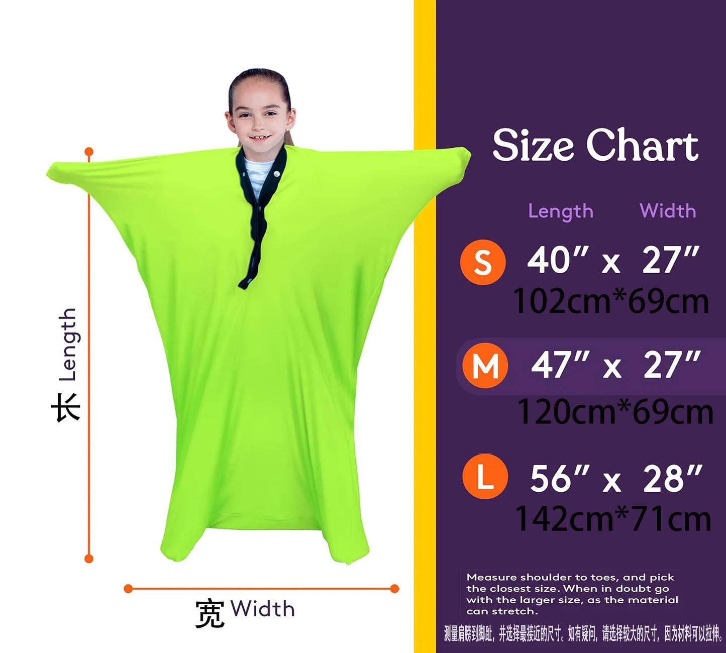 Autism sensory bags for Adult Kids Elastic Stretchable Dynamic Movement