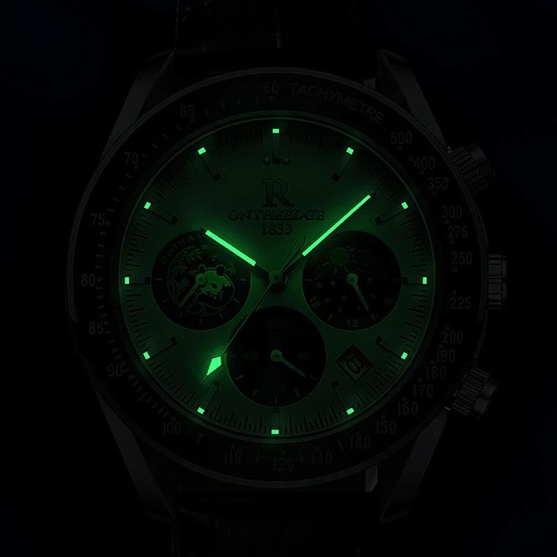 Luxury Man Watch High Quality Waterproof Chronograph Luminous Men's Wristwatch