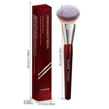Angle Foundation Makeup Brush Concealer Blush Blending Soft Dense Hair Brush