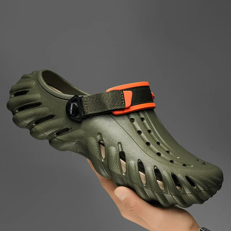 Luxury Man Sandal for Men Brand Men's Shoes 2025