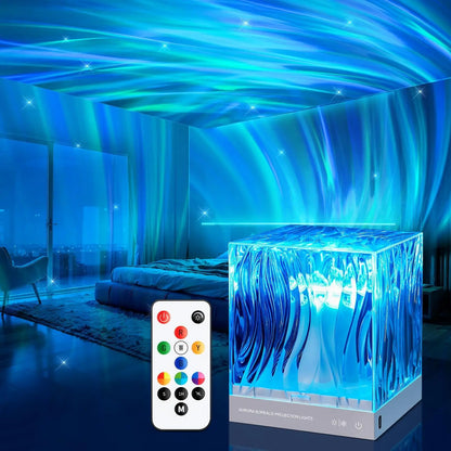 Aurora Borealis Projection Lamp Ocean Atmosphere Lamp