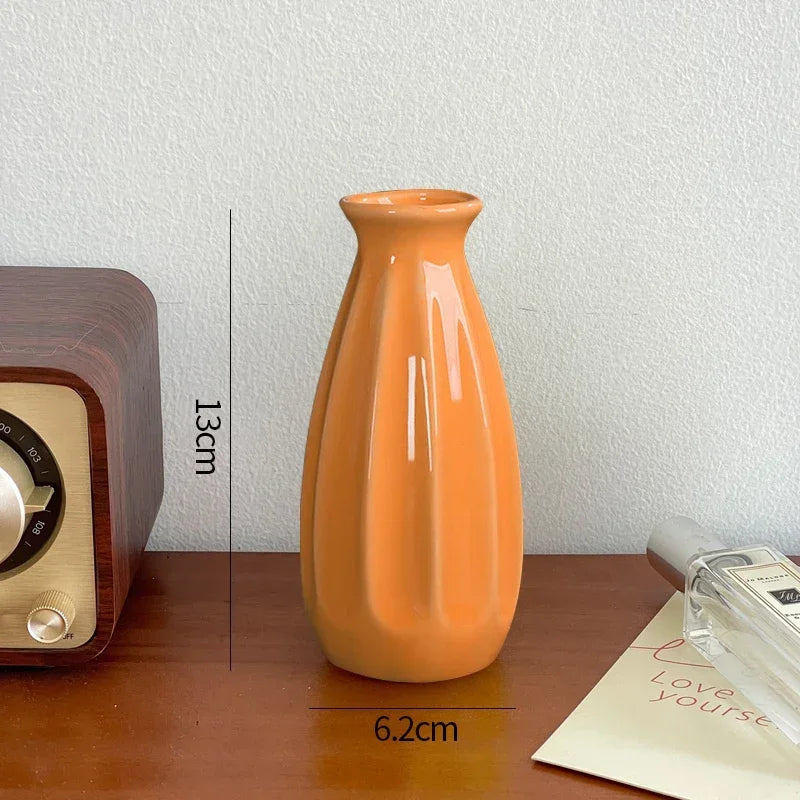 Nordic Ceramic Vase Creative Flower Vases for Wedding Decoration