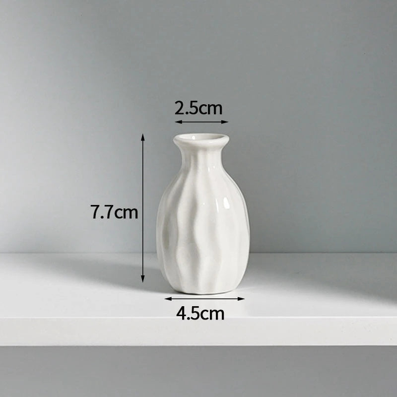 Nordic Ceramic Vase Creative Flower Vases for Wedding Decoration