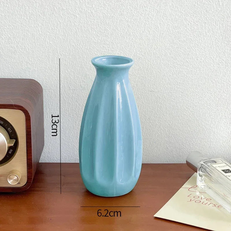 Nordic Ceramic Vase Creative Flower Vases for Wedding Decoration